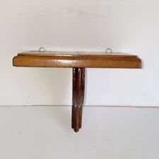 Usado, Estante de exhibición vintage de madera maciza colgante de pared knick knack segunda mano  Embacar hacia Argentina