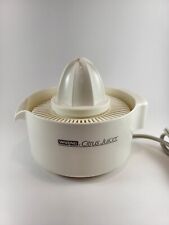 Rare Vintage Waring Citrus Juicer Electric Cream Gold Yellow Hard to Find Tested, used for sale  Shipping to South Africa