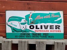Vintage oliver sign for sale  Shavertown