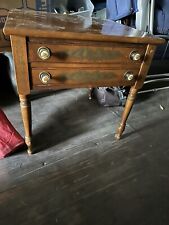 antique work table side for sale  Lake City