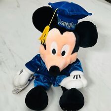 Muñeca de peluche vintage Mickey Mouse graduación 2001 Walt Disney animal de peluche segunda mano  Embacar hacia Argentina