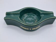 Cinzeiro de charuto de cerâmica verde Romeo Y Julieta Habana Rodriguez Arguelles comprar usado  Enviando para Brazil