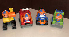 Blippi Mini Veículos lote de 4 Caminhão de Bombeiros, Caminhão de Lixo, Escavadeira, Dune Buggy comprar usado  Enviando para Brazil