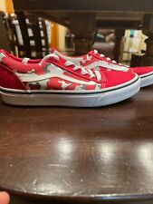 Vans red old for sale  Jersey City