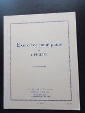 Partition isidore philipp d'occasion  Milly-sur-Thérain