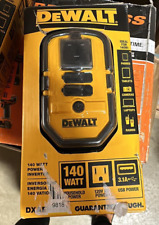 DEWALT 140-Watt Portable Car Power Inverter with Dual USB Ports for sale  Shipping to South Africa