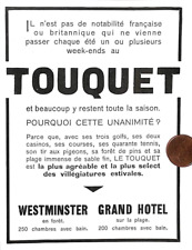 Touquet hotel westminster d'occasion  Ouzouer-sur-Loire