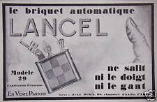 Publicité lancel briquet d'occasion  Longueil-Sainte-Marie