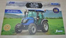 Solis 50S DE Tractor Brochure Broszura Broszura Indie na sprzedaż  PL