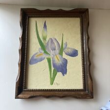 Vintage iris floral for sale  Los Angeles