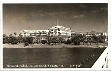 ORMOND HOTEL INC. real photo postcard rppc ORMOND BEACH FLORIDA FL 1950s for sale  Shipping to South Africa
