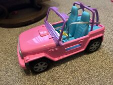 Barbie pink jeep for sale  LLANELLI