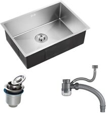 Square Bowl Sink Inset/Undermount Stainless Steel 52 x 42 cm KOKEY-XY for sale  Shipping to South Africa