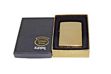 Solid brass zippo for sale  LOUGHBOROUGH