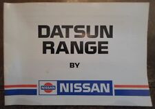 Datsun range 1983 for sale  BENFLEET