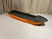 Lego BOAT HULL 16" long, Floats in Water! From 60062 7739 Orange/ Gray Hull Only for sale  Shipping to South Africa
