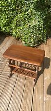 ERCOL VINTAGE MAGAZINE RACK  - Side Table - GOLDEN DAWN, used for sale  DONCASTER