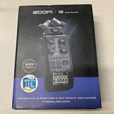 Good Condition Zoom H6 All Black 6-track Portable Recorder for sale  Shipping to South Africa