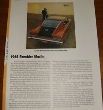 1965 rambler marlin for sale  Melvindale