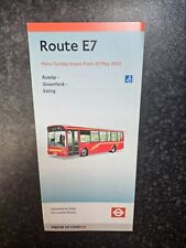 London transport timetable for sale  RUISLIP
