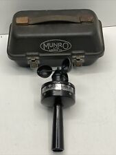 Vintage MUNRO IM159 HANDHELD ANEMOMETER MECHANICAL WIND CUP METER (MPH) W/case for sale  Shipping to South Africa