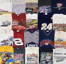 Lote de 20 camisetas vintage anos 90 2000 NASCAR Racing tamanhos mistos F1 Indycar Drag comprar usado  Enviando para Brazil