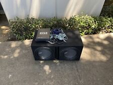 subwoofer speakers amp wiring for sale  Roseville