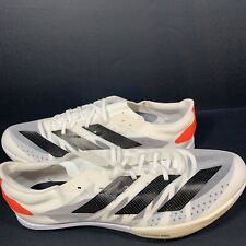 adidas Adizero Ambition Tokyo Track Running Spikes White FZ2484 Men’s Size 12.5, used for sale  Shipping to South Africa