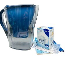 Usado, Jarro de filtro de água BRITA Marella 2,4L com cartucho de recarga de filtro MAXTRA+ azul comprar usado  Enviando para Brazil