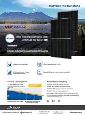 Solarpanel Panele fotowoltaiczne JA SOLAR JAM54S30 415/GR na sprzedaż  PL