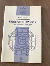 Scritti politici clandestini usato  Vinadio