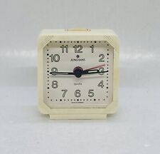 Reloj despertador de viaje de cuarzo vintage Junghans 710 blanco hecho en Alemania funciona 11 segunda mano  Embacar hacia Argentina