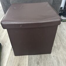 Foldable brown storage for sale  SALE