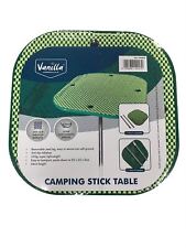 Used, Antislip Stick Table Camping Caravan Portable Fishing - Vanilla Leisure for sale  Shipping to South Africa