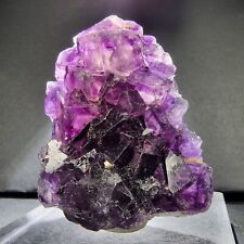 TOP purple phantom fluorite XX cube level 48*42*24mm from Okorusu mine, Namibia for sale  Shipping to South Africa
