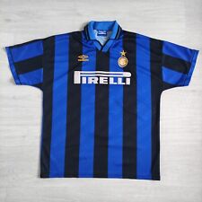 Camisa Inter Milan 6 Roberto Carlos 1995/1996 Home Umbro tamanho GG comprar usado  Enviando para Brazil