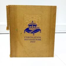Coronation souvenir book for sale  FLEET