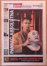 Gazeta Telewizyjna 1998 Arnold Schwarzenegger cover na sprzedaż  PL