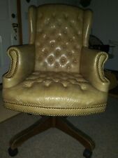 fine desk leather chair for sale  Toledo