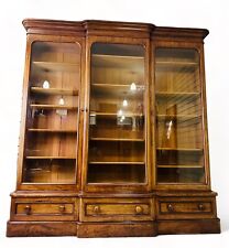 Antique bookcase breakfront for sale  BIRMINGHAM