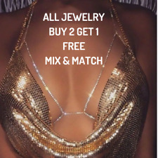 Rhinestone necklace harness for sale  Titusville