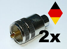 Pl259 uhf stecker gebraucht kaufen  Artern