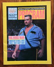 1990 wrestling program for sale  Warren