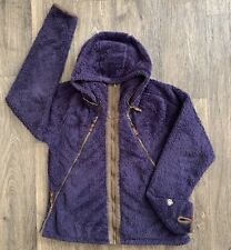 Kuhl Flight Full Zip Sherpa Like Fleece Jacket Womens Size XL Purple Color! for sale  Denver