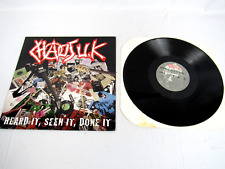 Usado, Chaos UK - Heard It Seen It Done It 1998 Vinil 12" LP DIVULP-14 Punk Rock comprar usado  Enviando para Brazil