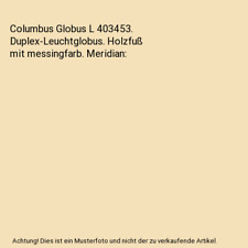 Columbus globus 403453 gebraucht kaufen  Trebbin