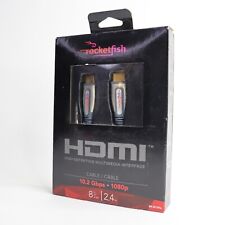 Rocketfish HDMI Audio and Video Cable RF-G1160 8ft 1080p 10.2Gbps for sale  Shipping to South Africa