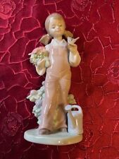 Estatueta de porcelana primavera Lladro PRIMAVERA INFANTIL #05217, usado comprar usado  Enviando para Brazil