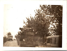 Tanque no trailer estrada para Seul foto da Coreia 1952 guerra da Coreia instantânea vintage comprar usado  Enviando para Brazil