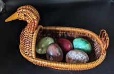 Duck wicker basket for sale  Hinckley